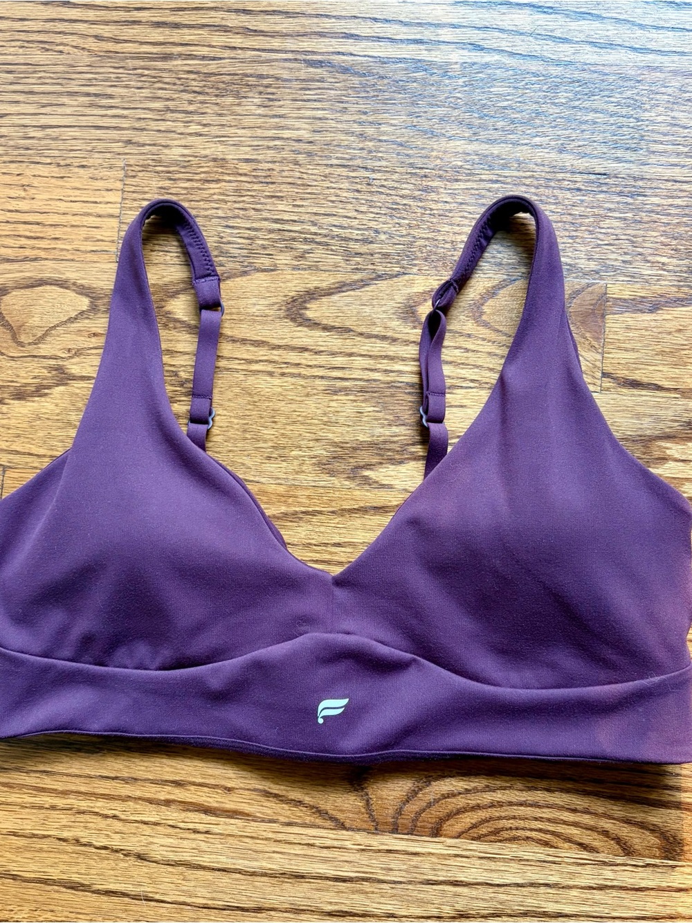 Fabletics Plum Purple Padded Sports Bra Size M - Picture 3 of 11